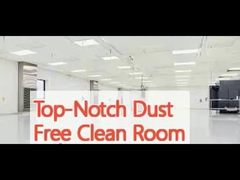 Phòng sạch không bụi cao cấp với tốc độ gió trung bình 0,3-0,5m / s và sàn epoxy