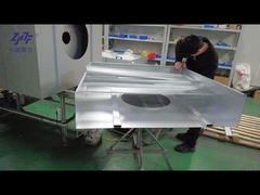 Công nghiệp 4x4 FFU Fan bộ lọc đơn vị Laminar Air Flow Hood Cabinet H14 Group Control cho phòng sạch