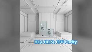Giải pháp không khí sạch H14 HEPA FFU