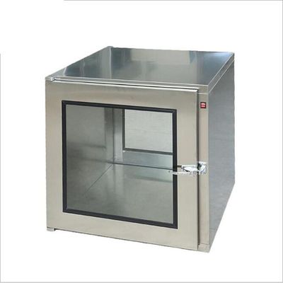 Thép không gỉ phòng sạch hộp thông qua 220V y tế với cửa sổ chuyển giao cho phòng thí nghiệm