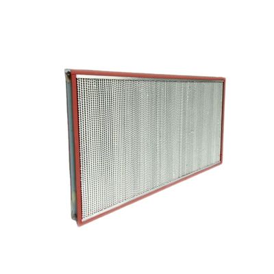 Công nghiệp Bộ lọc không khí nhiệt độ cao HEPA, H13 H14 99,95% 0.3um Bộ lọc HEPA