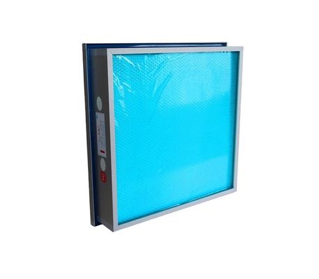 Thùng chất lỏng Bộ lọc HEPA công nghiệp AHU Bộ lọc sợi thủy tinh tổng hợp Mini Pleated hiệu suất cao