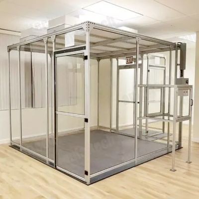 Không bụi phòng sạch mô-đun Khung phòng sạch tùy chỉnh với cấu trúc mô-đun và bộ lọc HEPA H14
