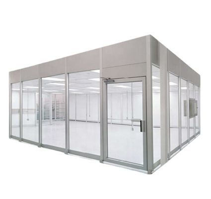 ISO 5 Phòng sạch mô-đun với bộ lọc H14/H13 Hepa và hệ thống điều khiển áp suất dương/hấp