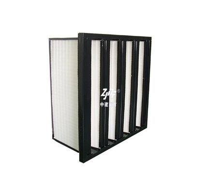 Bộ lọc không khí công nghiệp V ngân hàng HEPA Tẩy không khí 220V 110V cho máy điều hòa không khí loại W Loại loại bỏ mùi