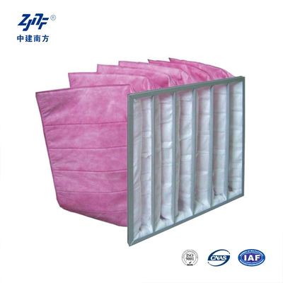 Bệnh viện dược phẩm túi lọc không khí túi 1um cho hệ thống thông gió HVAC