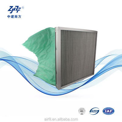 Bộ lọc không khí bằng sợi tổng hợp với 4-6 túi để hiệu quả và phù hợp tùy chỉnh