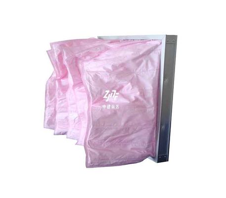 Bộ lọc không khí túi có thể giặt được bằng nhà máy màu vàng màu xanh dương màu hồng F7 F8 F9 Cho công nghiệp