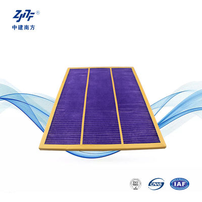 Nhà máy cung cấp bảo trì thấp bảng điều khiển không khí lọc trước với sợi nhân tạo mật ong