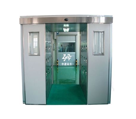 Đi qua phòng tắm không khí thép không gỉ cho lớp 100 1000 phòng thí nghiệm