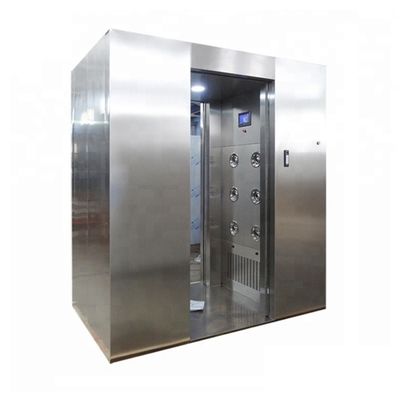 SUS304 Phòng sạch phòng tắm không khí phòng tắm LED hai người hai bên thổi