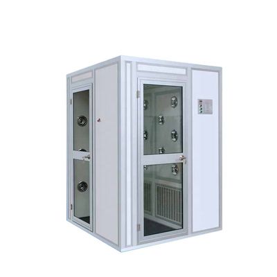 Roll Up Door Air Shower với 22-25 M/s Nozzle Air Speed Led Display bao gồm