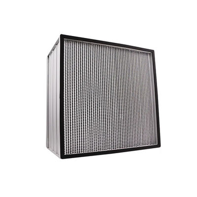 Bộ lọc HEPA phòng sạch sâu với tấm nhôm sợi thủy tinh siêu mịn