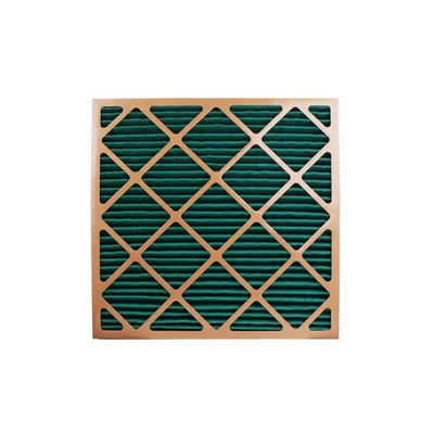 Không thấm nước Air Pre Filter Kraft giấy khung bên ngoài phòng ngừa dịch bệnh lưu lượng không khí cao cho ngành công nghiệp
