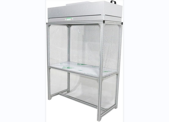 Stainless Steel/Aluminum Work Surface Laminar Flow Hood Phòng thí nghiệm 1000-1200m3/h Ánh sáng huỳnh quang