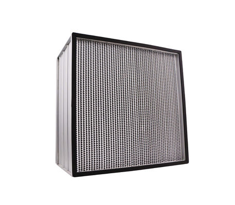 Bảng xây dựng Bộ lọc không khí HEPA H13 Với 100% chống độ ẩm Sợi thủy tinh