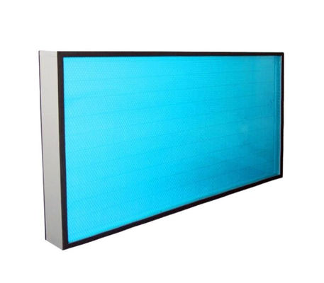 Bộ lọc HEPA polyest HVAC với lồng PP 100% RH ẩm EVA / EPDM Dải niêm phong