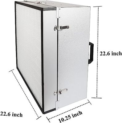 1175*575*320 mm Thép không gỉ khung Fan bộ lọc đơn vị FFU cho các cơ sở y tế
