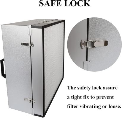 Các kịch bản đặc biệt Đơn vị lọc quạt FFU với điều khiển tốc độ 3 bánh và điện áp 110V / 120V 50HZ / 60HZ