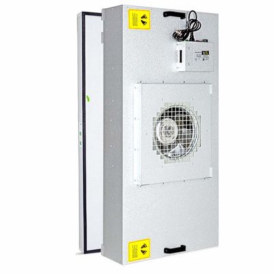 Đơn vị lọc quạt hợp kim nhôm FFU với bộ lọc HEPA H13/H14 Phạm vi lưu lượng không khí lý tưởng 500-2000 M3/h