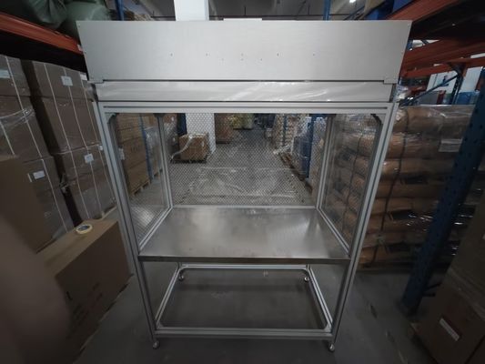Hệ thống lưu lượng không khí laminar hiệu quả cao Bề mặt làm việc bằng thép không gỉ Kiểm soát lưu lượng không khí tự động di động