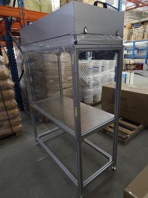 Đẹp băng ghế chiếu sáng tia huỳnh quang Dòng không khí laminar lớp 100 Độ sạch 1000-1200m3/h Khối lượng không khí