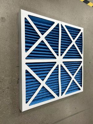 Ngành công nghiệp G3 G4 Thép kẽm tấm lọc trước cho máy lọc không khí với hình chữ nhật hóa học và chống ẩm