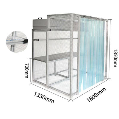 Công nghiệp sản xuất dược phẩm di động Phòng vệ sinh cho áp suất tích cực và sản xuất dược phẩm tùy chỉnh