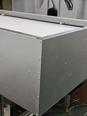 110V/120V 50HZ/60HZ FFU Fan Filter Unit hiệu quả 99,99% H14 thép không gỉ / khung nhôm cho yêu cầu của bạn