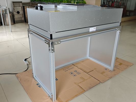 1200*600*740MM Kích thước bàn Laminar Flow Hood với hiệu quả lọc 99,99% và vật liệu Acrylic/Aluminium
