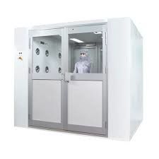 24 Sus Nozzles Cleanroom Air Shower 99,99% Độ sạch 0,5um GB50073-2001/ISO14644-1 cho lớp 100 lớp 100000