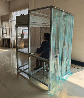Phòng vệ sinh bằng thép galvanized với hiệu suất lọc 99,99% và hiệu suất lọc Hepa 99,999%