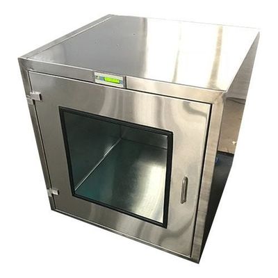 Phòng sạch bằng thép không gỉ Đi qua cửa sổ 500x500 Phòng sạch Đi qua phòng