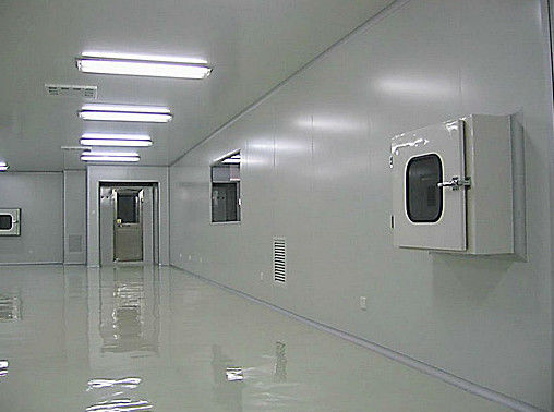 4 vòi phun hộp thông qua phòng sạch cho tốc độ phun Dòng không khí sạch và loại bỏ các hạt trong các dây chuyền sản xuất vô trùng