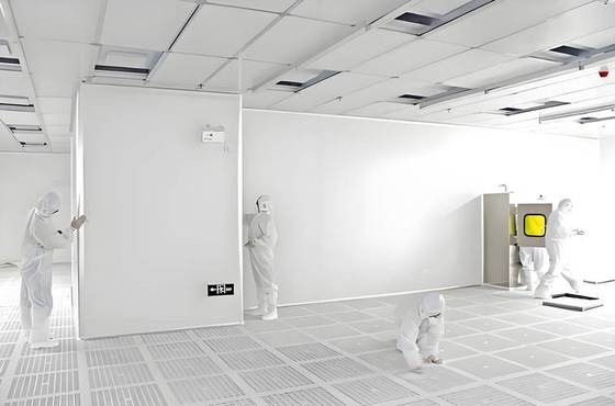 Phòng sạch mô-đun kiểm soát môi trường thông minh Màn hình cảm ứng 10 inch để theo dõi nhiệt độ theo thời gian thực