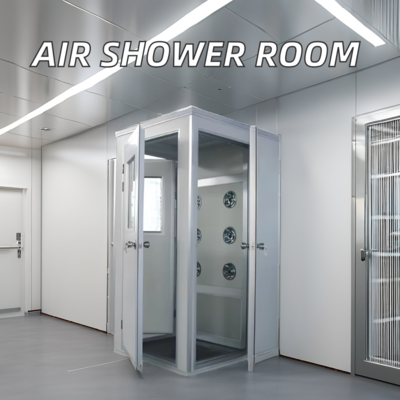 Stainless Steel Cargo Air Shower cho bán dẫn Dược phẩm Y tế phụ kiện phòng sạch
