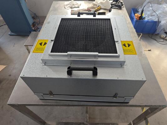 quality H14 HEPA Laminar Flow FFU Fan Filter Unit Stainless Steel cho lọc không khí trong phòng sạch factory