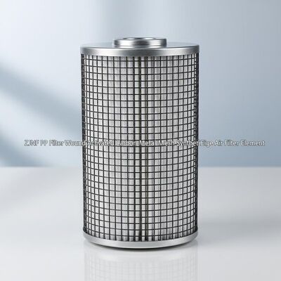 ZJNF PP Filter Wound Activated Carbon Metal Mesh Synthetic Fiber Cartridge Bộ lọc không khí cho máy lọc không khí