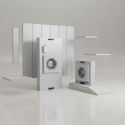 quality Đơn vị lọc quạt HEPA H14 với khung thép không gỉ SUS304 và điều khiển ba tốc độ cho phòng sạch factory